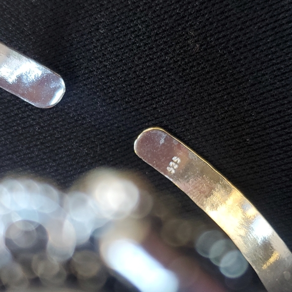 New Emerald 925 Silver Butterflies Poison Cuff Bracelet. - Picture 8 of 11